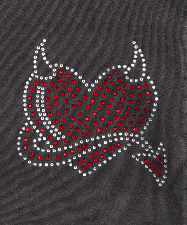 HEARTDEVIL　SSピグメントパーカー