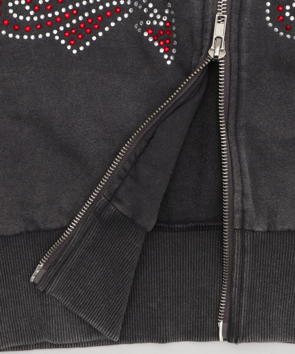 HEARTDEVIL　SSピグメントパーカー