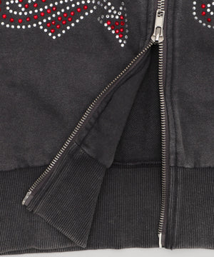 HEARTDEVIL　SSピグメントパーカー