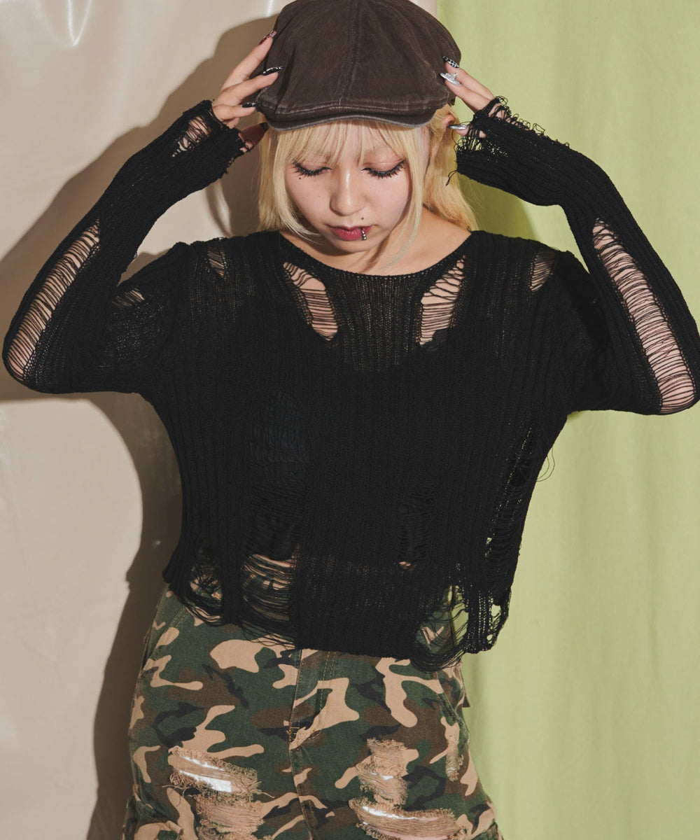 ブラック モデル：155cm F着用