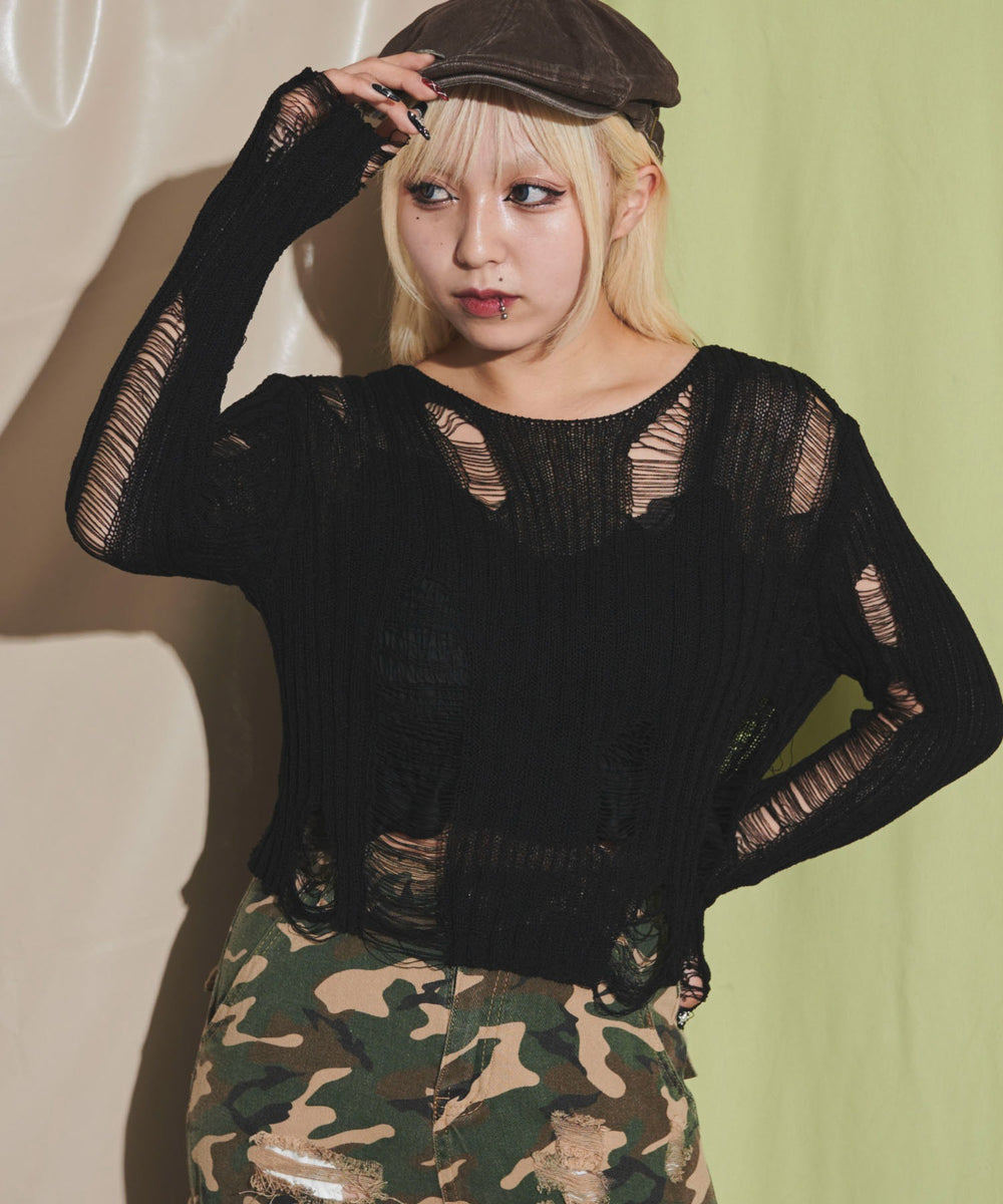 ブラック モデル：155cm F着用