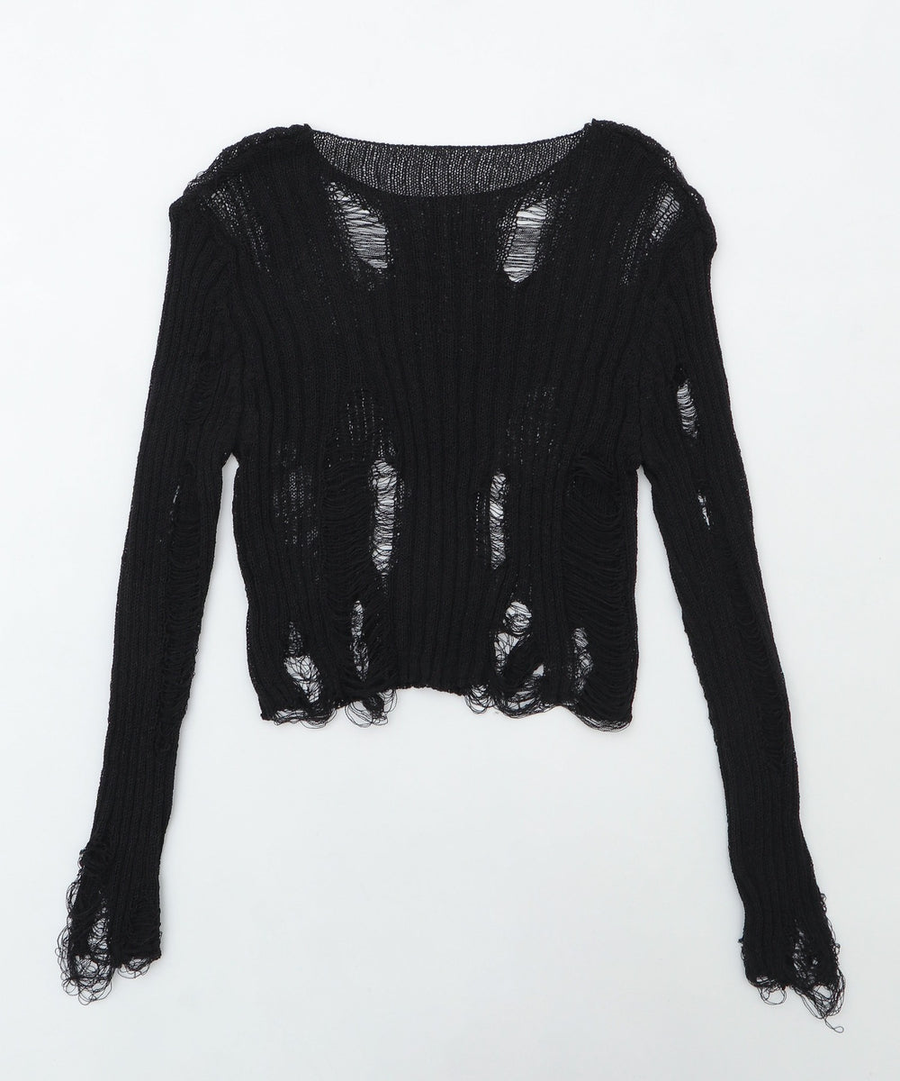 ダメージサマーニット