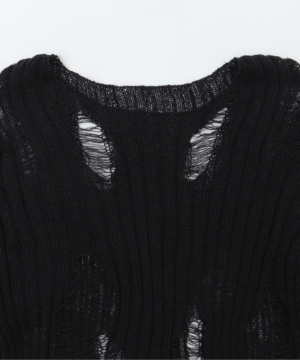 ダメージサマーニット