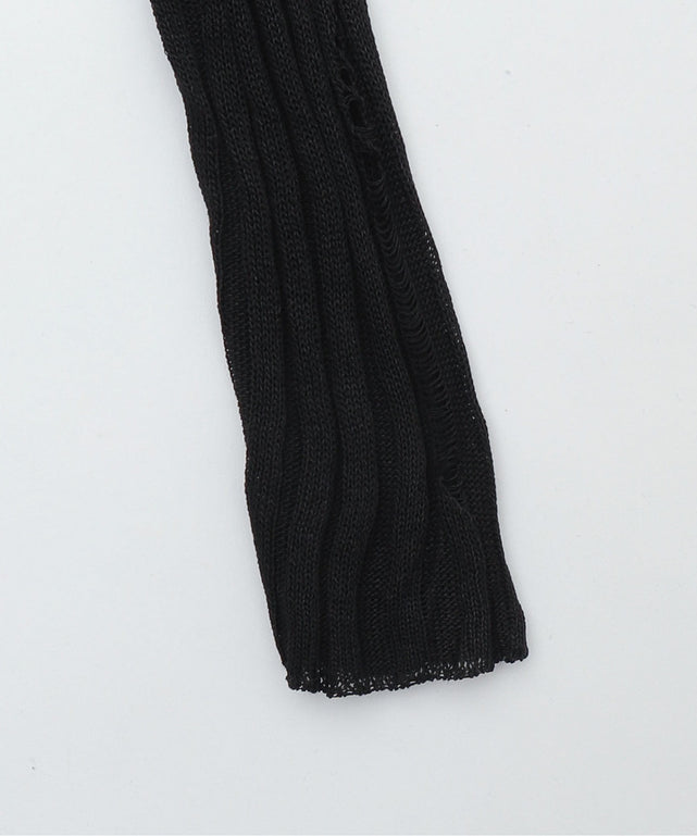 フロントボタンダメージヘムニット