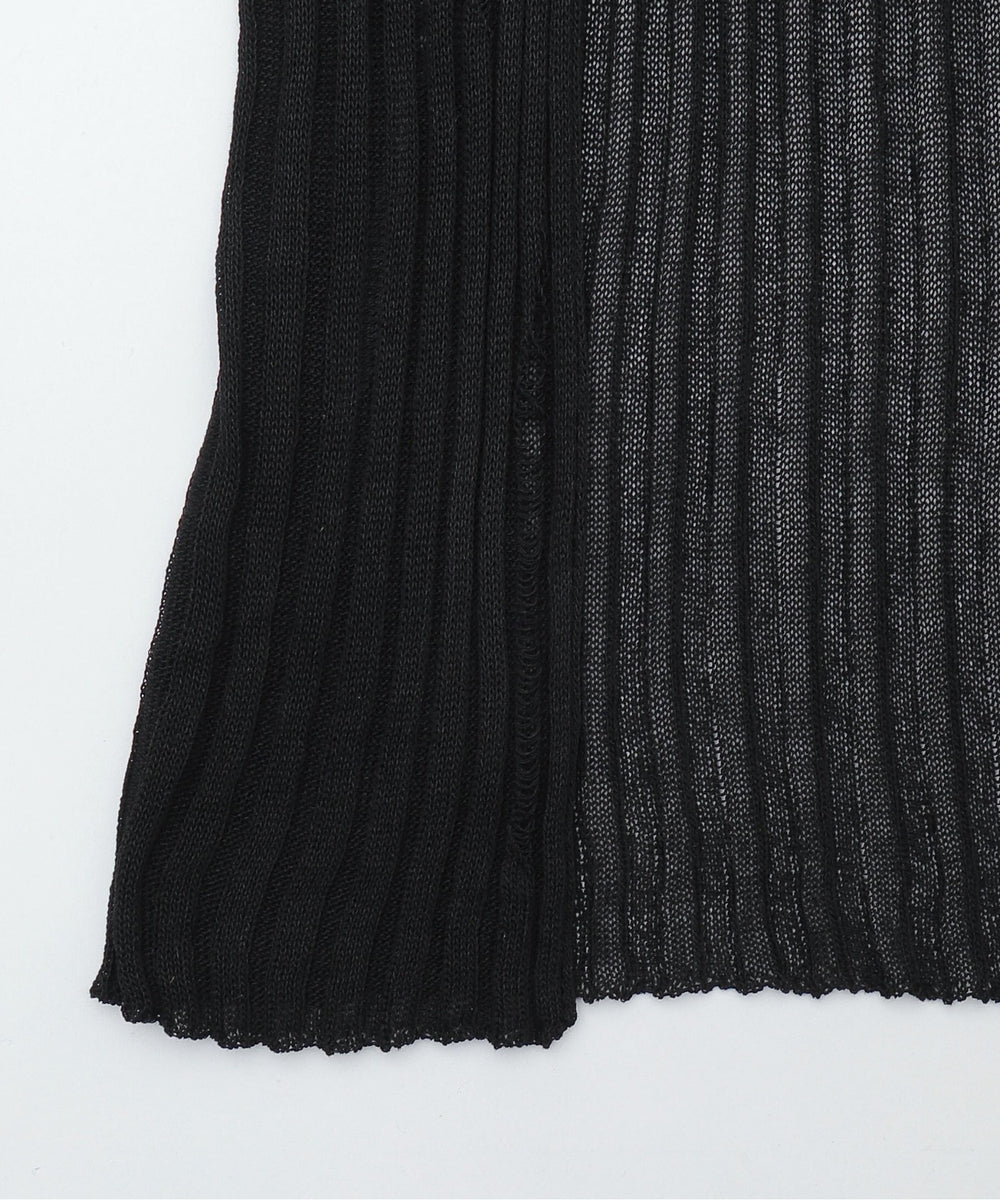 フロントボタンダメージヘムニット