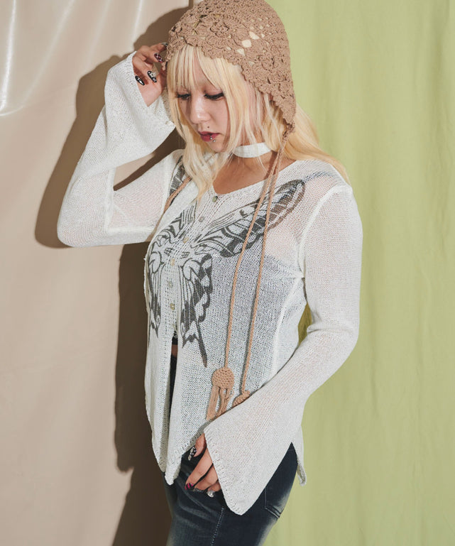 ホワイトアイボリー モデル：155cm F着用