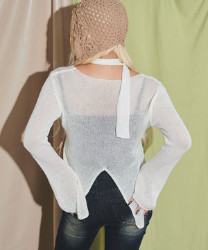 ホワイトアイボリー モデル：155cm F着用