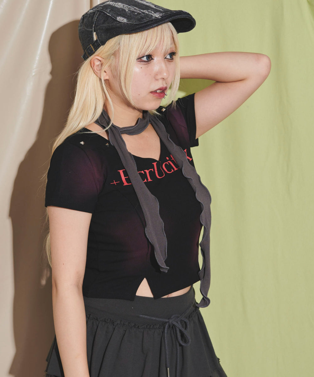 ブラック モデル：155cm F着用