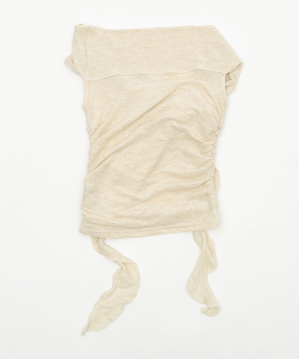 ローズアシメフリルTOP