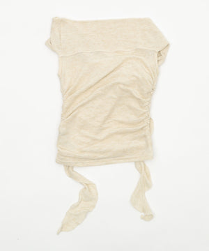 ローズアシメフリルTOP