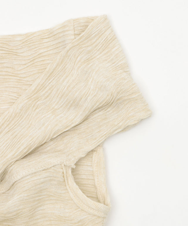 ローズアシメフリルTOP