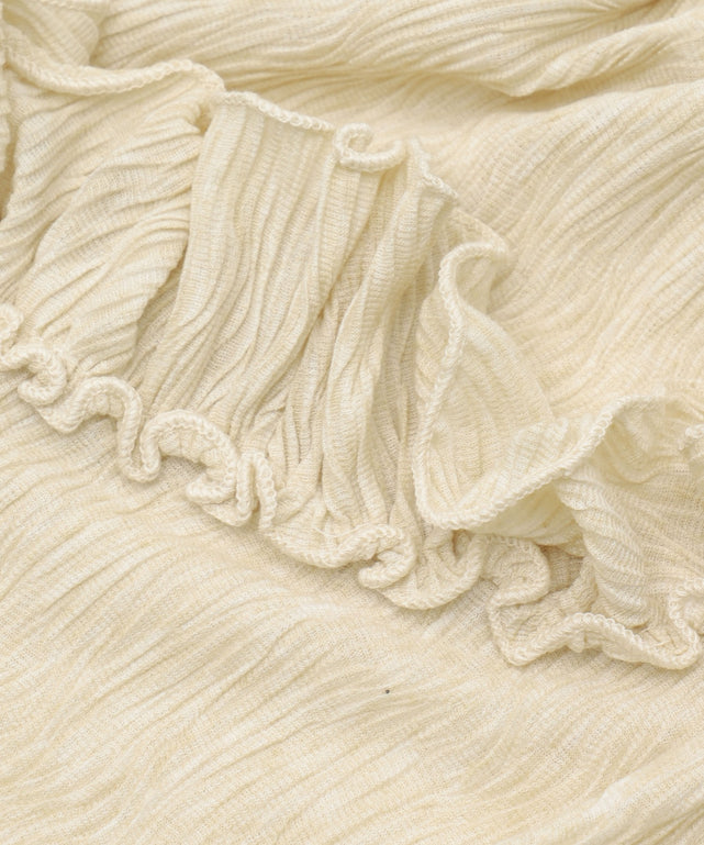 ローズアシメフリルTOP