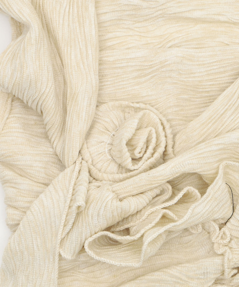 ローズアシメフリルTOP