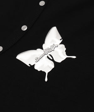 スタッズバタフライピチT