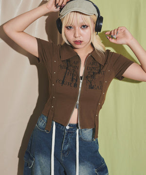 Y's ブラック クロップドトップス Y's、Y'sの中で展開される「Y's.」の最新作 | 株式会社ヨウジ