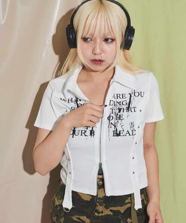 ホワイト モデル：155cm F着用