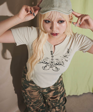 ベージュ モデル：155cm F着用