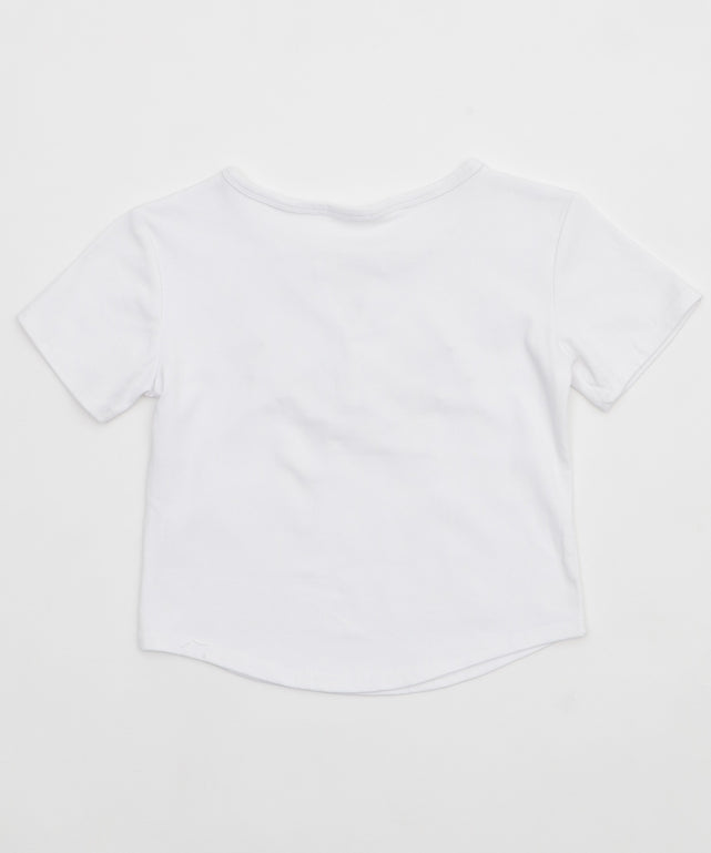 ヘンリーネックドームスタッズT