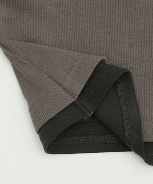 ハトメレイヤードグラフィックT