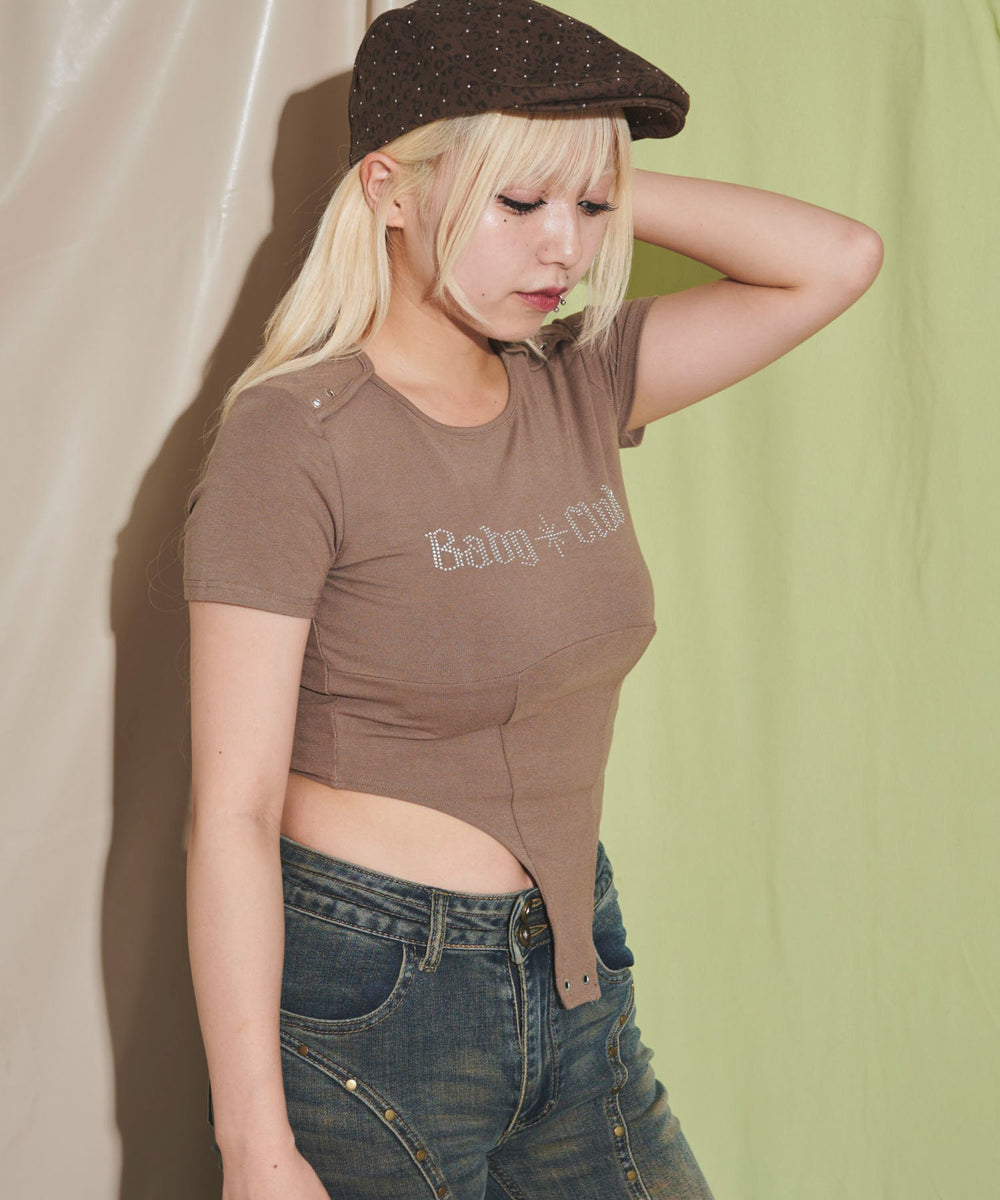 ブラウン モデル：155cm F着用