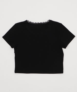 レースロゴスタッズT