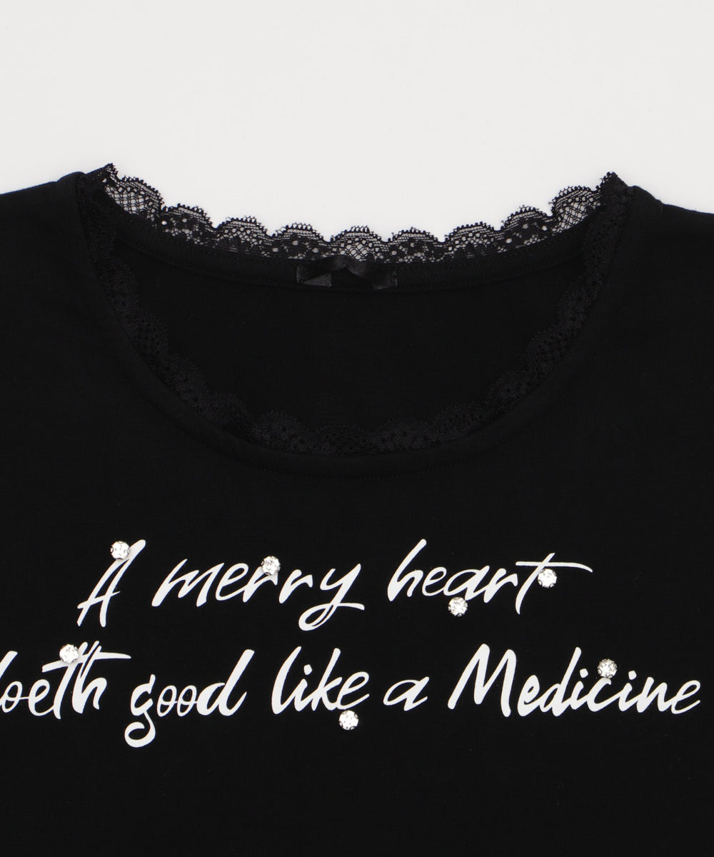 レースロゴスタッズT