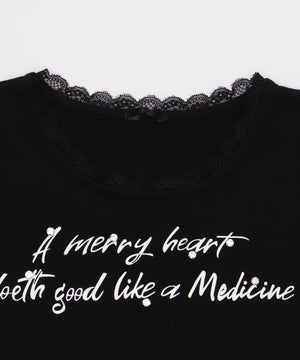 レースロゴスタッズT