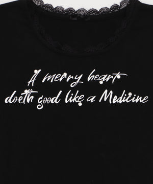 レースロゴスタッズT