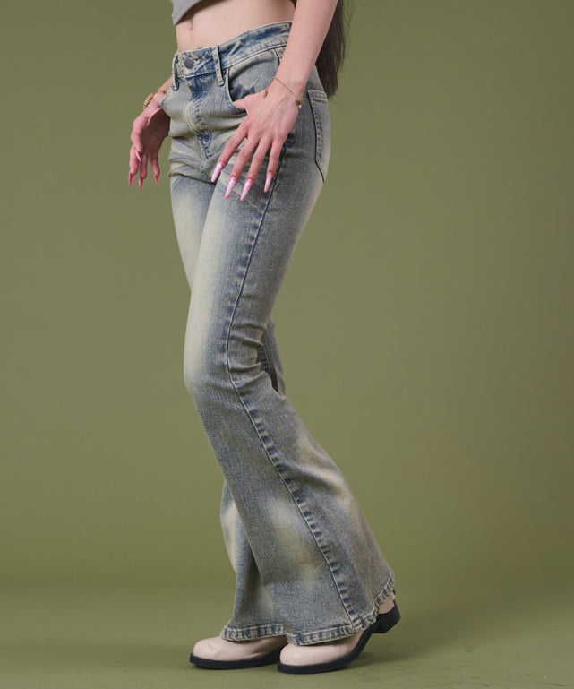 デニム淡 モデル：163cm S着用