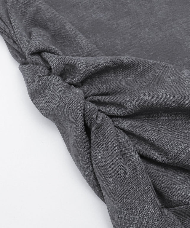 ブローチ付きフリルキャミワンピ