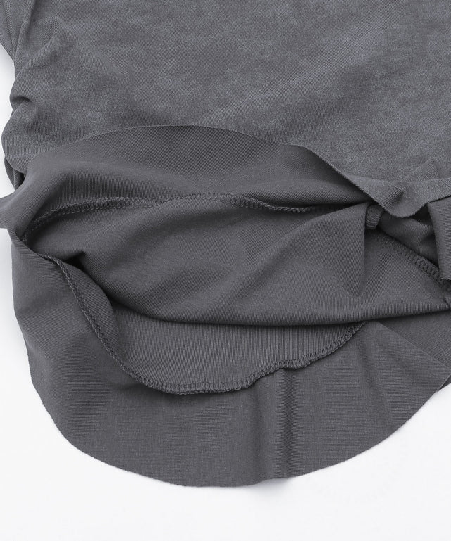 ブローチ付きフリルキャミワンピ