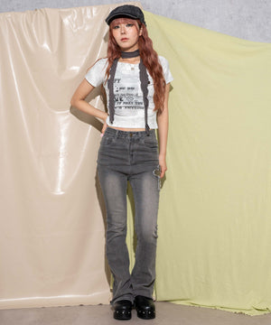 ホワイト モデル：160cm F着用