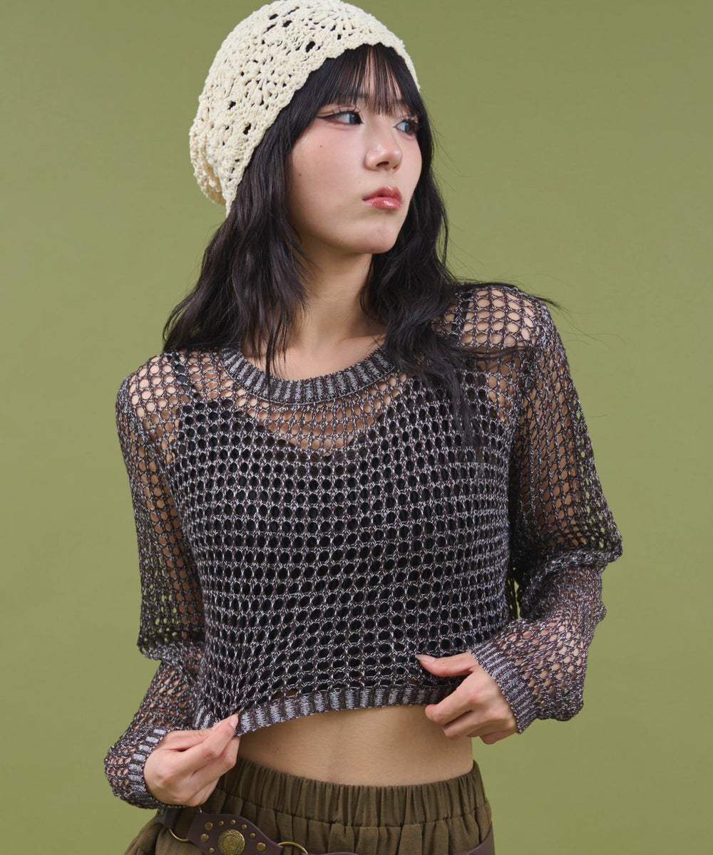 ブラウン モデル：160cm F着用