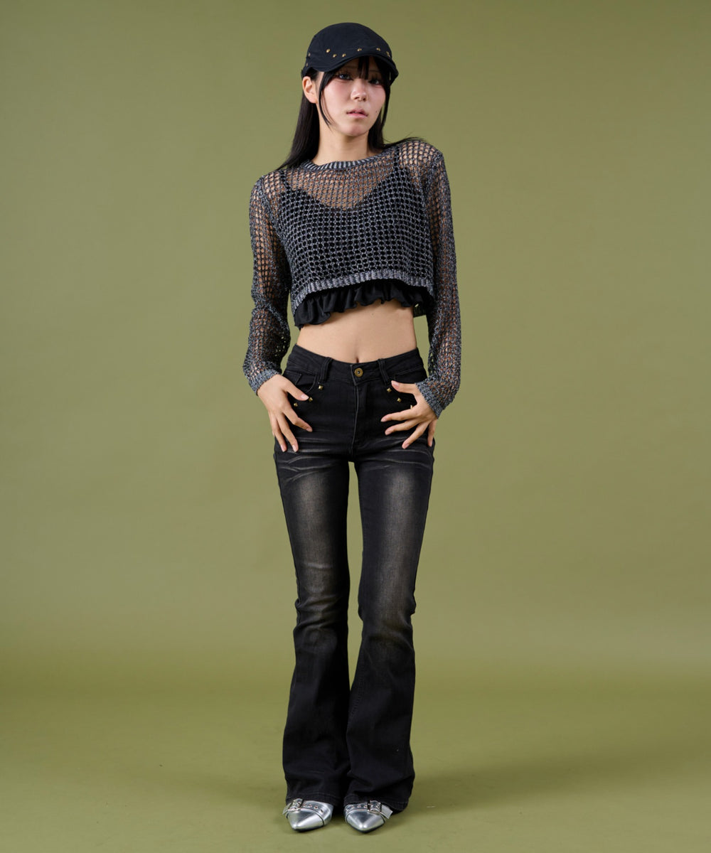 ブラック モデル：160cm F着用