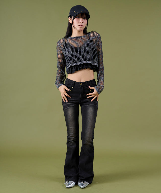 ブラック モデル：160cm F着用