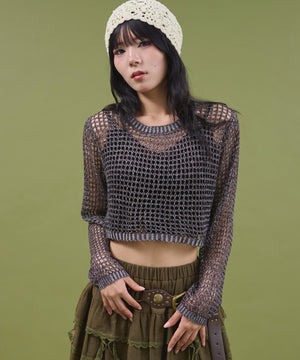 ブラウン モデル：160cm F着用