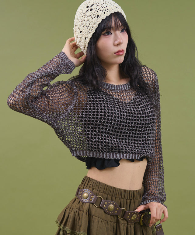 ブラウン モデル：160cm F着用