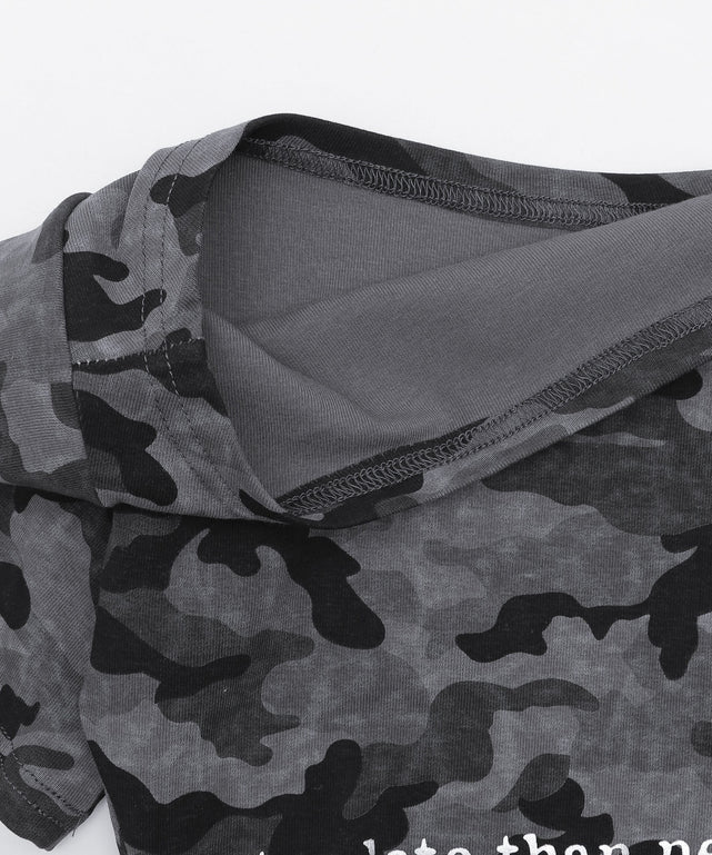 ランダムロゴカモフラT