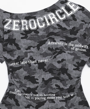 ランダムロゴカモフラT