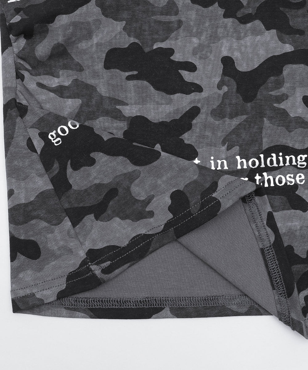 ランダムロゴカモフラT