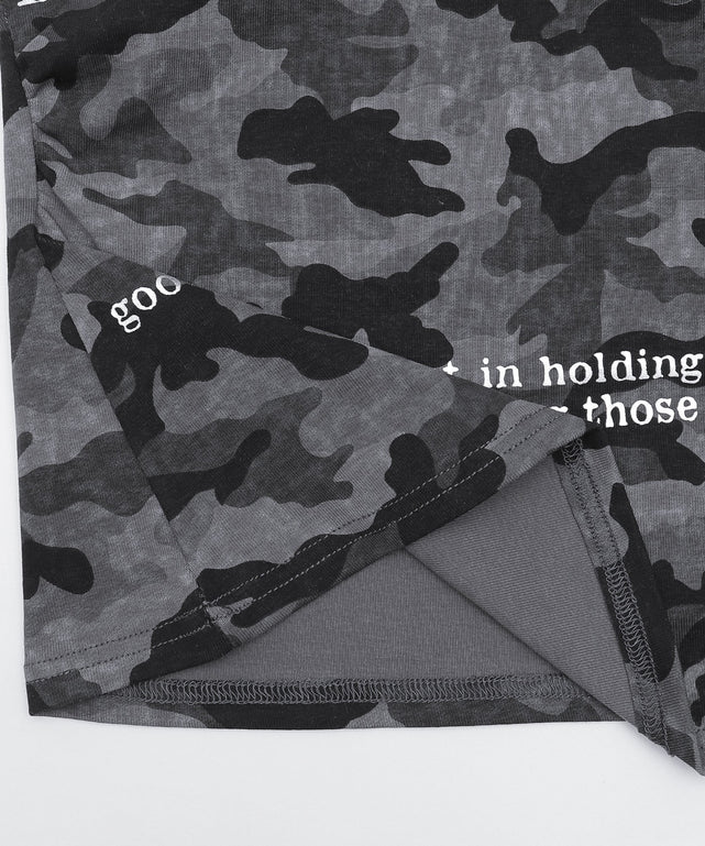 ランダムロゴカモフラT