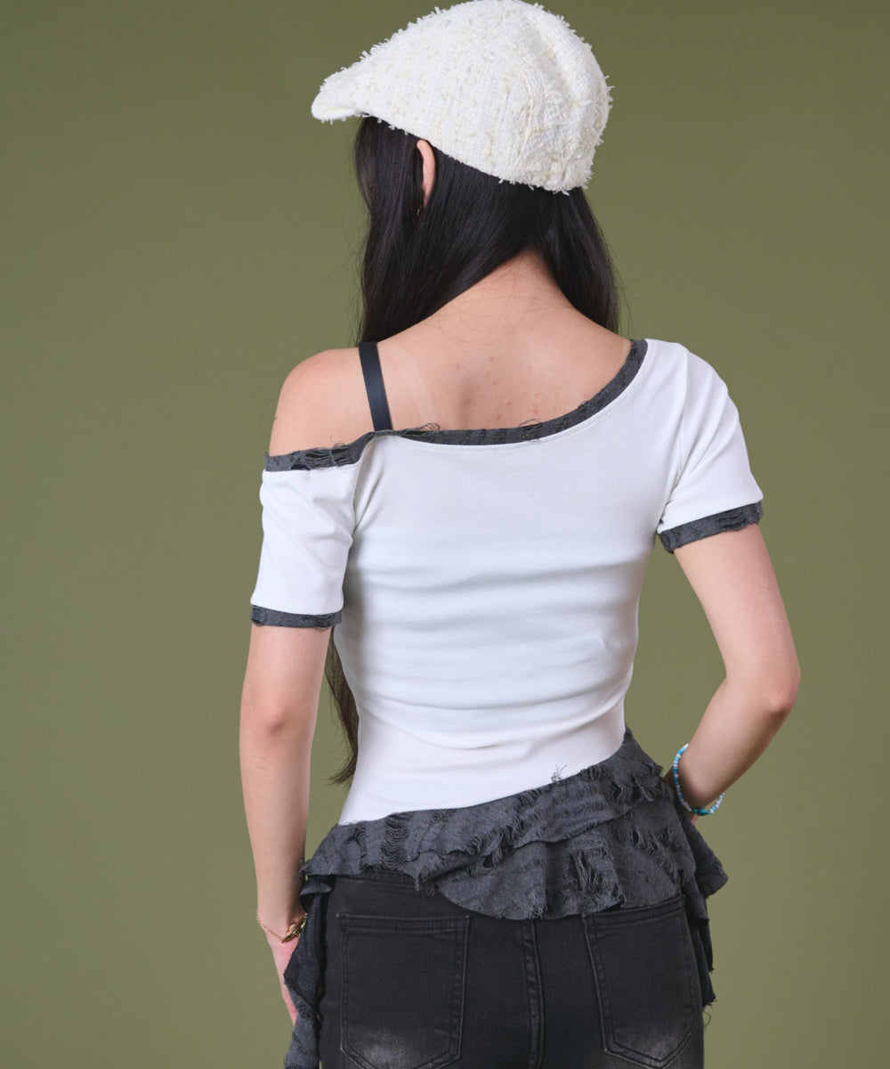 杢グレー モデル：163cm F着用