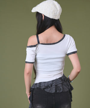 杢グレー モデル：163cm F着用