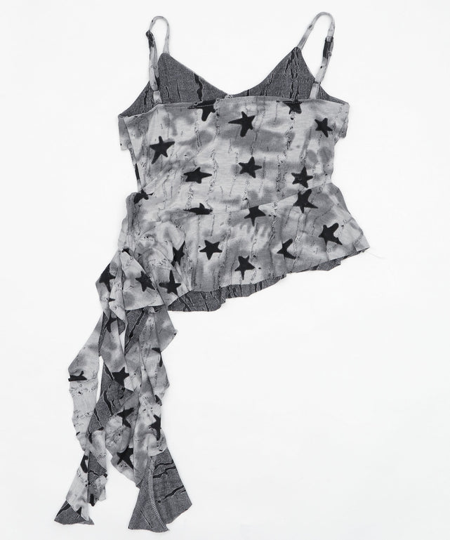 スターフリルヘムキャミワンピ