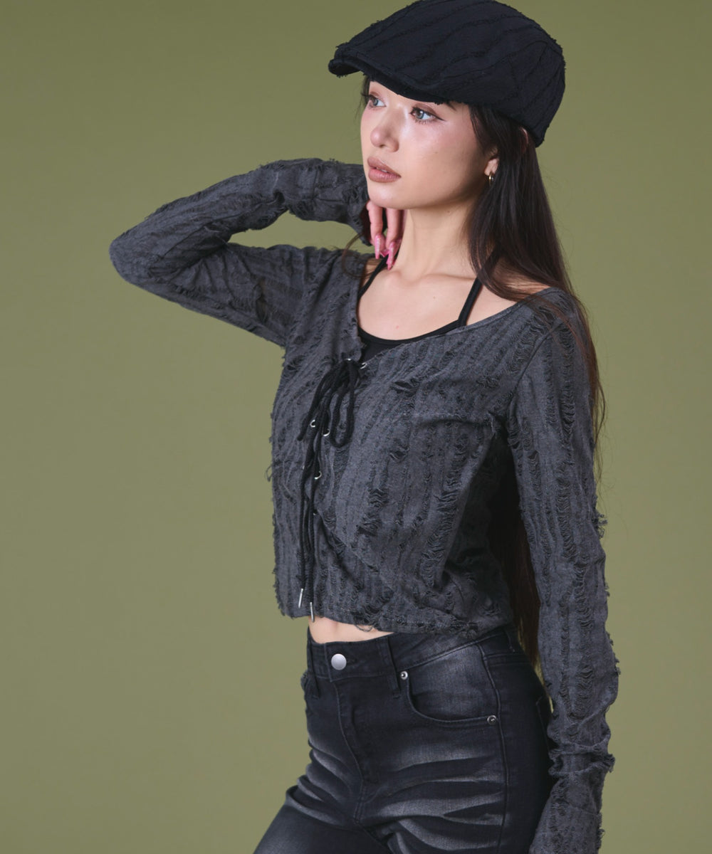 スミクロ モデル：163cm F着用