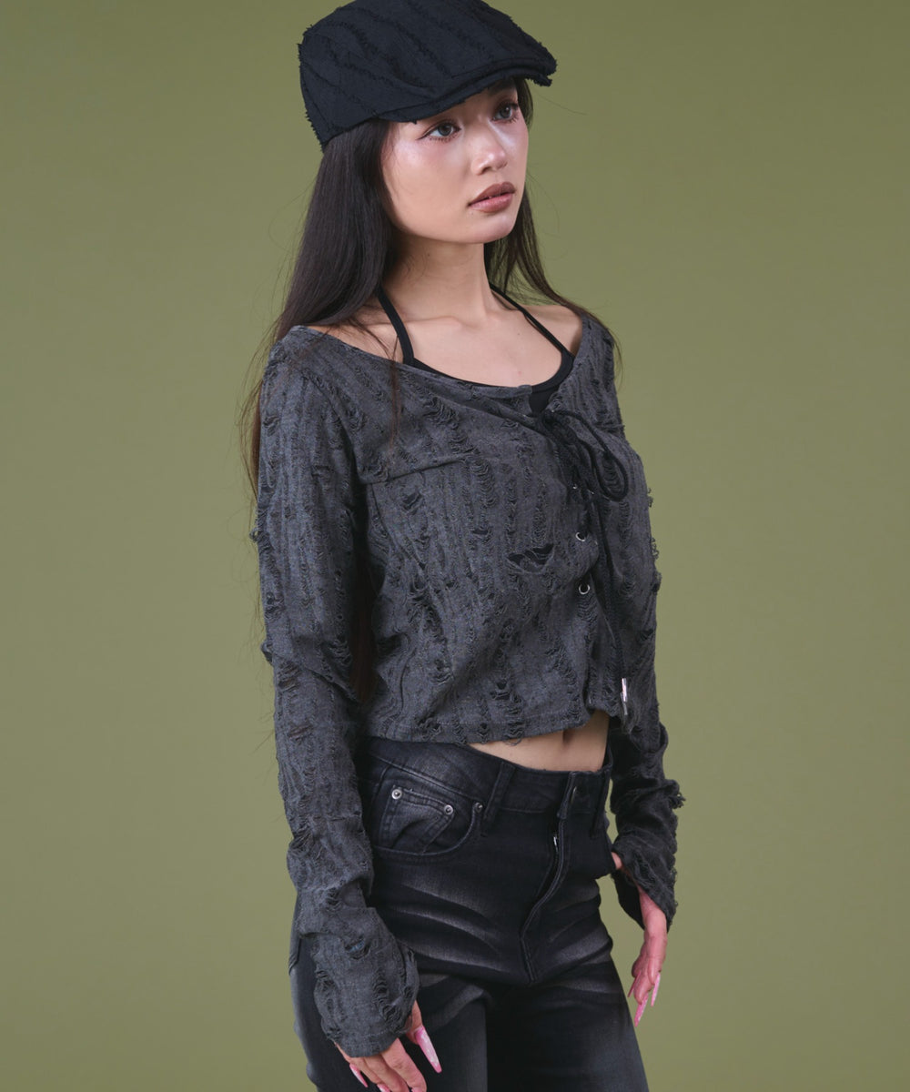 スミクロ モデル：163cm F着用