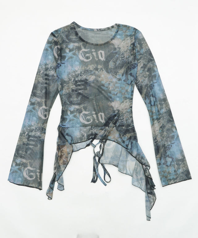 シアーアシンメトリーTOP