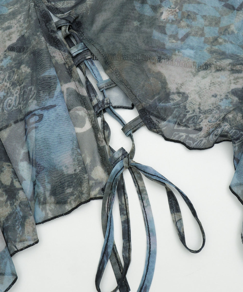 シアーアシンメトリーTOP