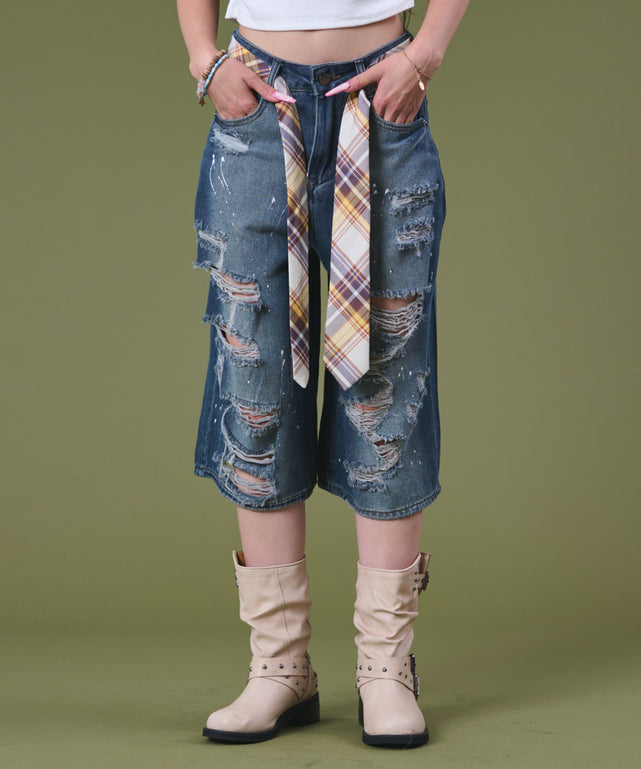 デニム モデル：163cm S着用