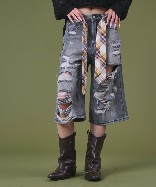 デニムブラック モデル：163cm S着用